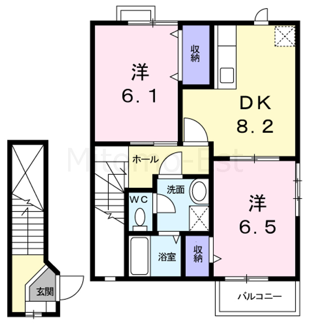 下館エリア 構造:鉄骨造