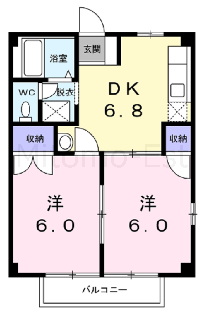 下館エリア 構造:鉄骨造