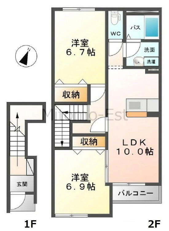 下館エリア 構造:木造
