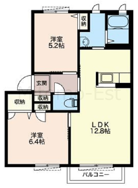 下館エリア 構造:軽量鉄骨造