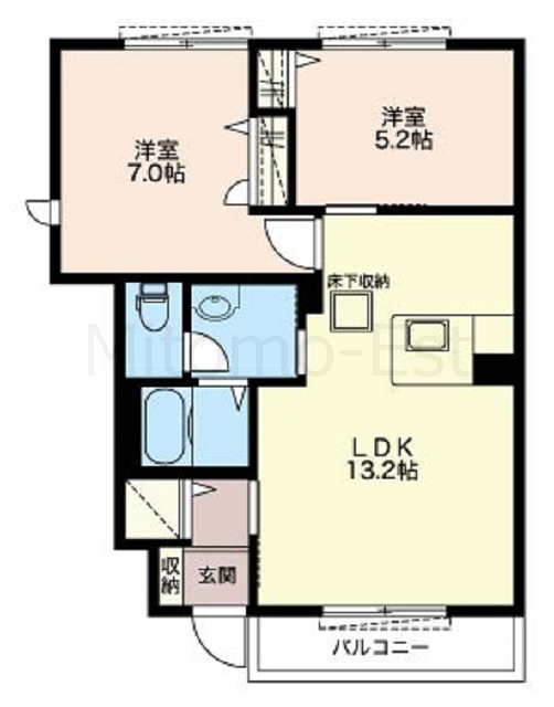 下館エリア 構造:軽量鉄骨造