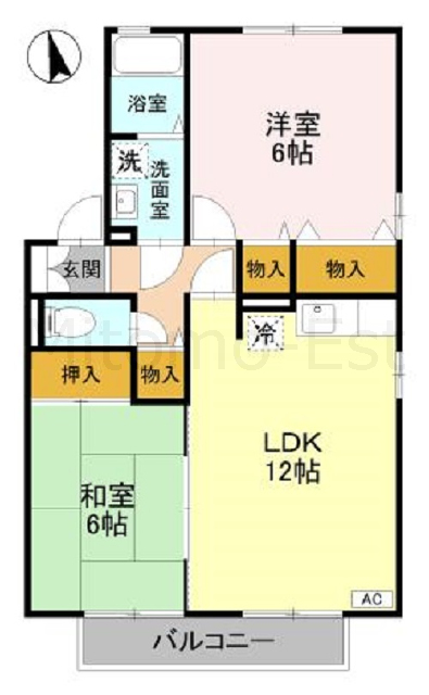 下館エリア 構造:軽量鉄骨造