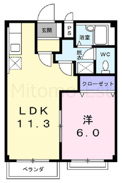 下館エリア 構造:鉄骨造